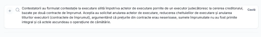 Exemplu Analiză Speță Limbaj Natural